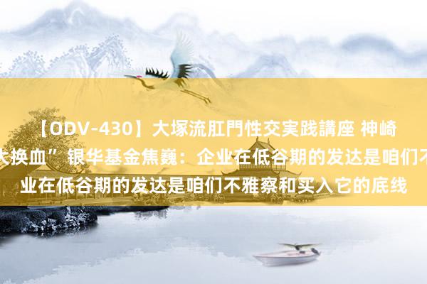 【ODV-430】大塚流肛門性交実践講座 神崎まゆみ 二季度捏仓“大换血” 银华基金焦巍：企业在低谷期的发达是咱们不雅察和买入它的底线