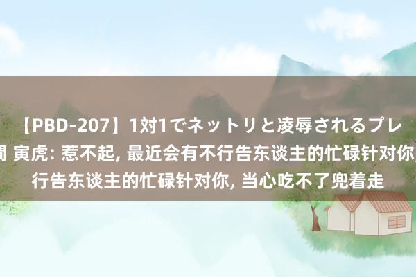 【PBD-207】1対1でネットリと凌辱されるプレミア女優たち 8時間 寅虎: 惹不起, 最近会有不行告东谈主的忙碌针对你, 当心吃不了兜着走