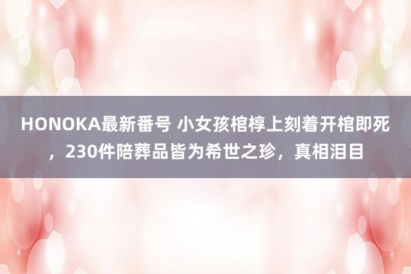 HONOKA最新番号 小女孩棺椁上刻着开棺即死，230件陪葬品皆为希世之珍，真相泪目